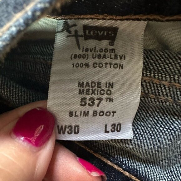 Levi's Bootcut Jeans for Men - Deep Indigo - Picture 4 of 9